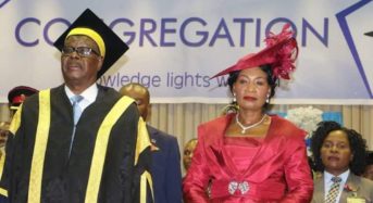 Mutharika attends Chanco graduation