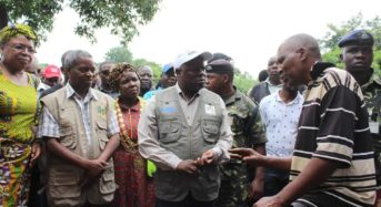 Chimulirenji visits people, areas affected by flash floods in Lilongwe City