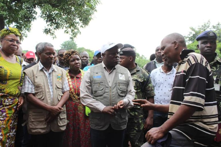 Chimulirenji visits people, areas affected by flash floods in Lilongwe City