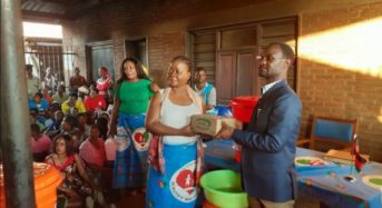 First lady donates buckets and soap to Thyolo Central Constituency to fight Covid 19