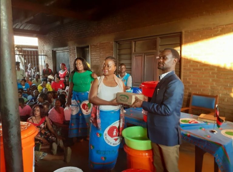 First lady donates buckets and soap to Thyolo Central Constituency to fight Covid 19