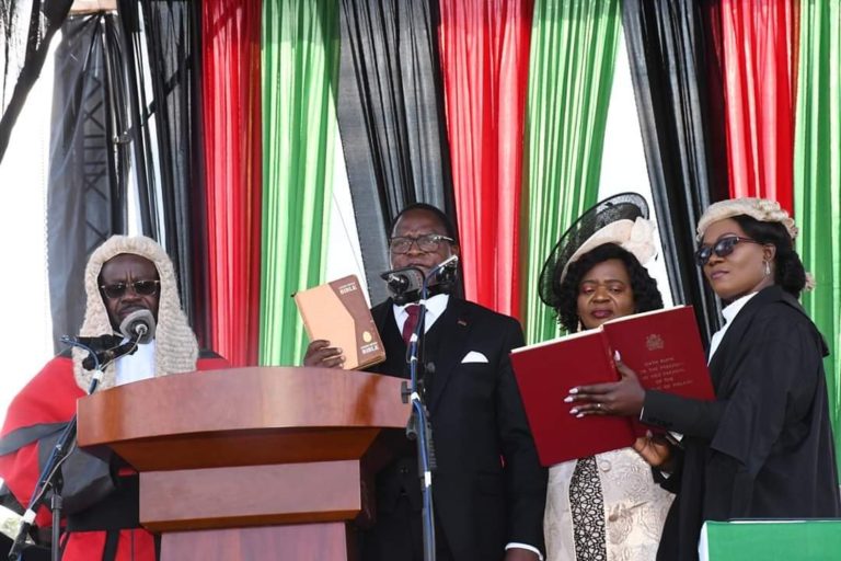 President Chakwera sworn in