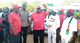 Ken Zikhale Ng’oma donates Ambulance, Maize Mill  to people of Nkhatabay