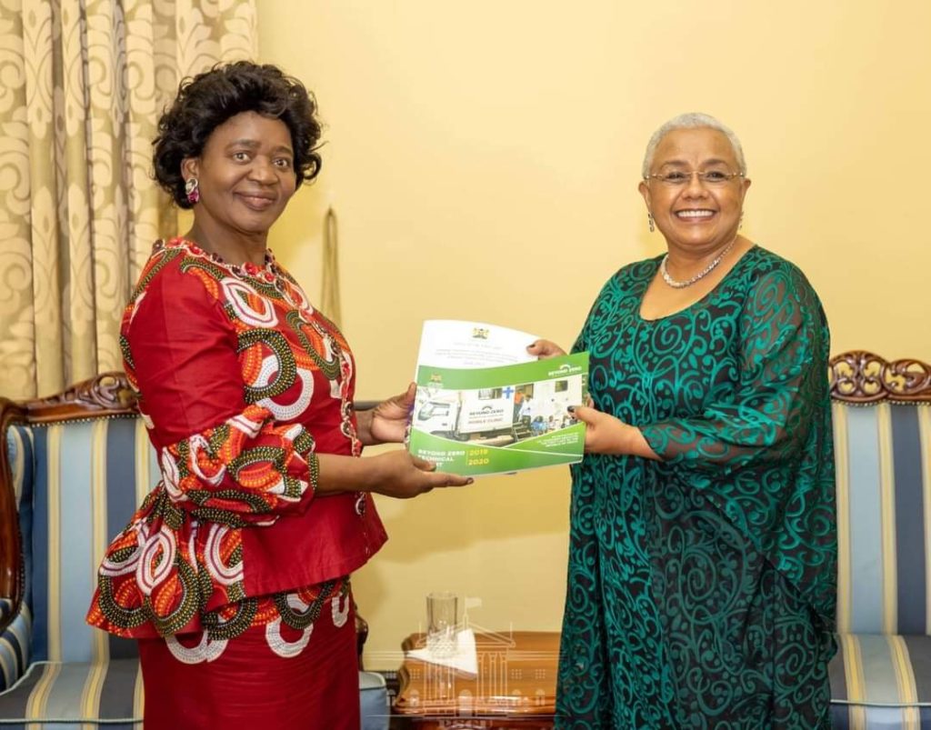 Madam Monica Chakwera, Margaret Kenyatta