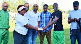 Moyale FC supporters donate cash gift to the team