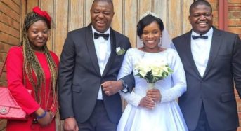 Married again: Information Minister Gospel Kazako weds