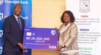 Standard Bank pumps in K20 million towards MUST endowment fund