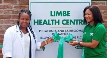 Illovo Sugar Malawi constructs pit latrines, bathrooms at Limbe Health Centre