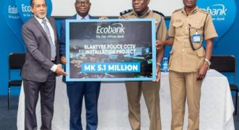 Blantyre Police gets K5.1 million from Ecobank for CCTV project