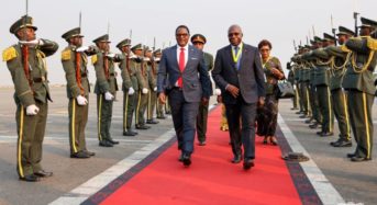 President Chakwera arrives safely in Luanda, Angola