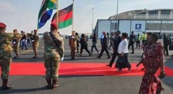 Chakwera arrives in Johannesburg for BRICS Summit