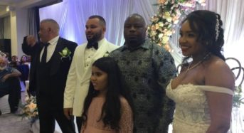 Nankhumwa attends  wedding reception of Tahir Suleman, donates a fridge