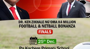 K4 Million Kwacha Football and Netball feast in Nkhatabay South Courtesy of Zikhale