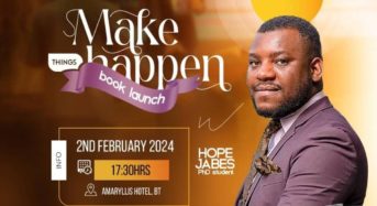 Malawi’s renowned author Hope Jabes releases new book ‘Make Things Happen