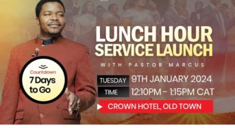 RFP Ministries Lilongwe Branch set to launch lunch hour services