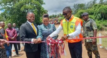 Bushiri hands over a K120 million bridge to Namulenga communities in Mulanje