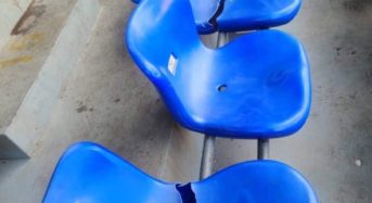145 seats damaged at BNS during Castel Challenge Cup final