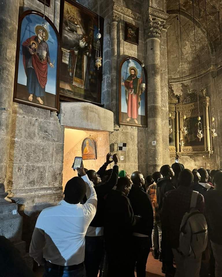 Malawian agricultural workers in Israel participated in the commemorations of Martyrs' Day by visiting various sites in the old city of Jerusalem.

