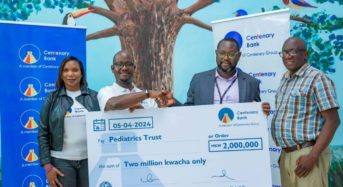 Centenary Bank supports Pediatrics Trust with K2 million