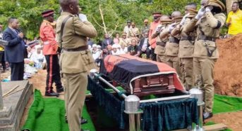 Former Minister of Education Mwang’onga laid to rest