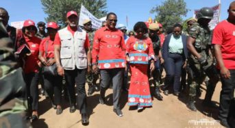 Chakwera celebrating Labour Day in Blantyre,joins solidarity walk at Robins park