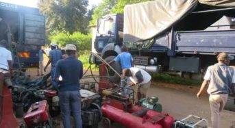 Police in Zomba confiscate mining machines