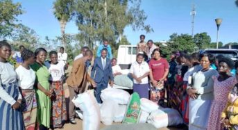 God’s Temple Ministries donates food and non-food items to patients at the Thyolo District Hospital