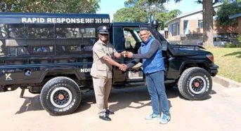 K Motors donates reconditioned vehicle to Ndirande police station