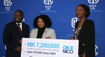 Nico Life Insurance supports girls’ STEAM Camp with K7.2 million donation