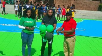 Premier Bet renovates Blantyre Youth Centre netball court