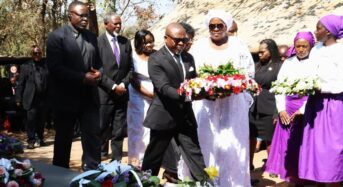 Vice President Usi attends 40th-day memorial mass for late Chilima