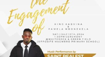 Saint to perform at Msaiwale Kabvina’s engagement ceremony