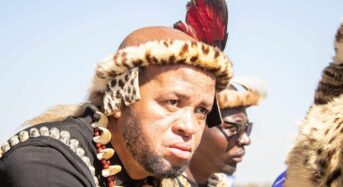 Prince Masikwamahle Zulu speaks in support of Ngoni Umthetho