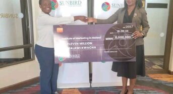 Sunbird Tourism Malawi donates K11 Million to IMM annual conference