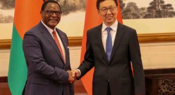 China praises Chakwera for strengthening bilateral relations