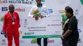 Nadolo,Chirwa win Blantyre 42.195 km race