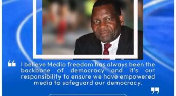 Dr. George Chaponda Takes on the Challenge to Support Media Freedom in Malawi