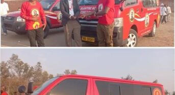 UTM’s Khumbo Billy Banda donates two vehicles to enhance community services in Blantyre