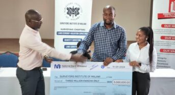 Perfect Property Solutions donates K3Million to Surveyors Institute of Malawi