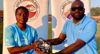 Charles Chipala wins player of the month award for Silver Strikers