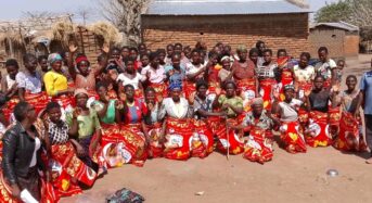 US-based Malawian student Phillipina Msiska donates Mother’s Day zitenje to 104 women in Dowa