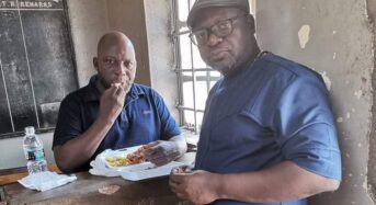 DPP leaders, including Shadric Namalomba, visit Daud Chikwanje in Zomba Prison