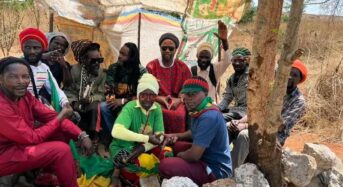 Rastas in Lilongwe embark on procession to Kawale Nyahbinghi House in anticipation of Burning Spear’s arrival