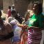 Monica Saidi Mataka donates maize flour to Machinga residents