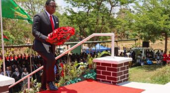 Chakwera leads the nation on Remembrance Day