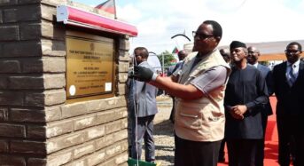 Chakwera condemns vandalism of ESCOM resources