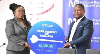 NBM donates K5 million to Parliament Week