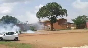 Tear gas disrupts demonstrations and halts classes at Lilongwe Primary School