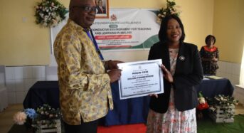 Kambauwa Wirima commends Solon Foundation for advancing Education infrastructure