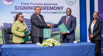 PCL partners with ESCOM to bring renewable energy to Malawi